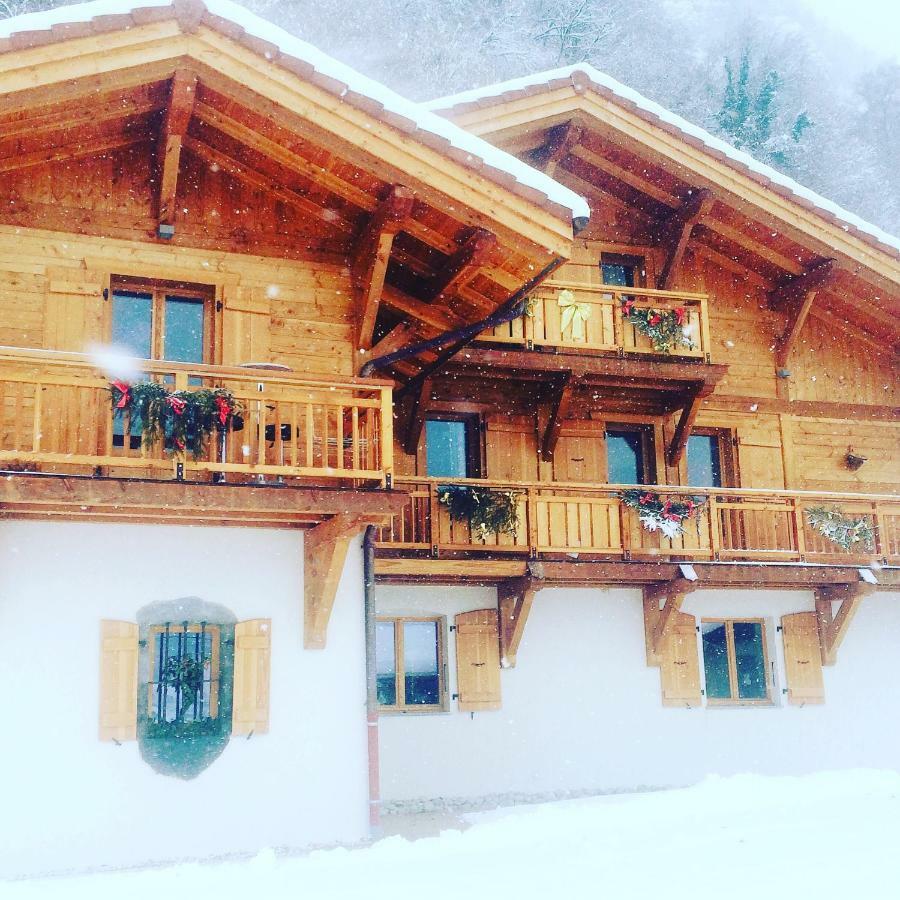 Chantemerle 1741, Chambres D'Hotes A La Montagne Салланш Экстерьер фото