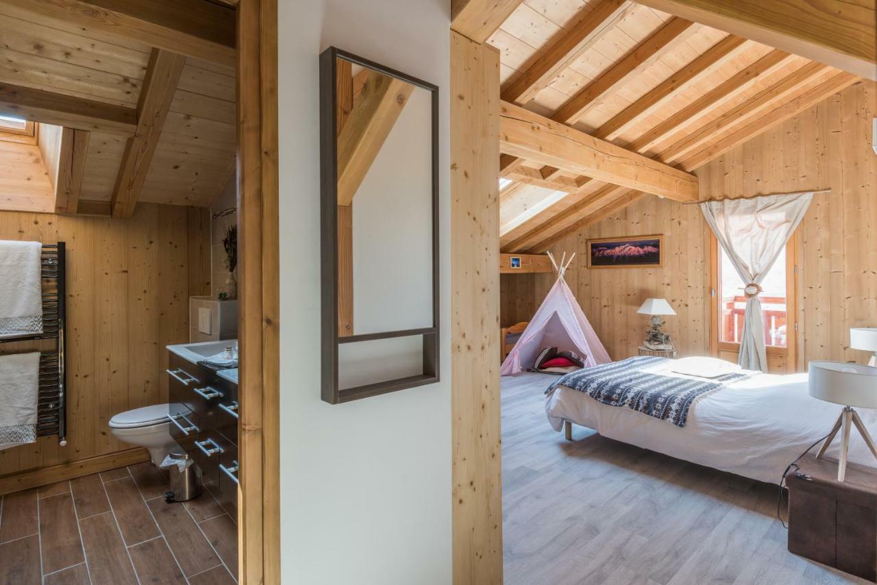 Chantemerle 1741, Chambres D'Hotes A La Montagne Салланш Экстерьер фото