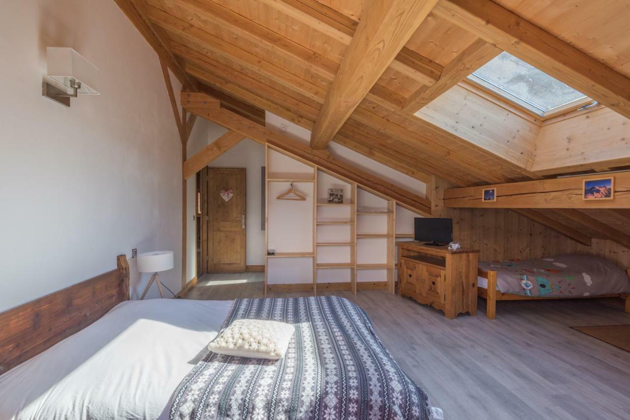 Chantemerle 1741, Chambres D'Hotes A La Montagne Салланш Экстерьер фото